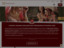 Tablet Screenshot of manekratna.com